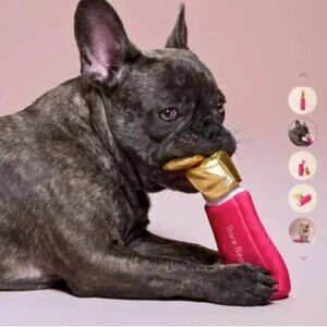 NWT Rare Beauty by Selena Gomez Soft Pooch Blush Dog Toy